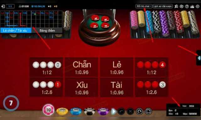 Thuật ngữ chơi xóc đĩa Thuật ngữ chơi xóc đĩa