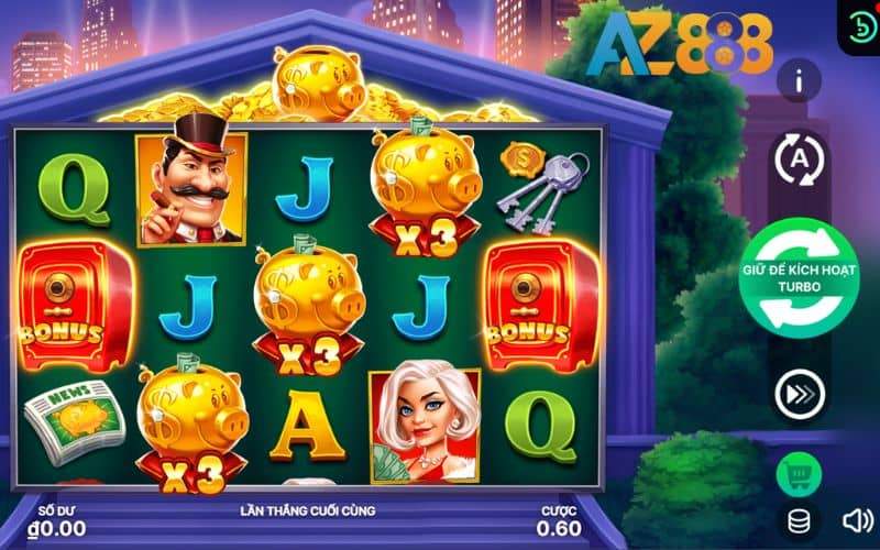 Các tính năng trong giao diện trò chơi nổ hũ siêu trộm heo vàng Các tính năng trong giao diện trò chơi nổ hũ siêu trộm heo vàng